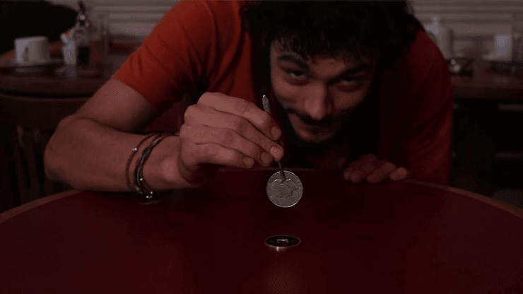 视觉魔术钱洞Chinese Tweezers by Mario Lopez and Tango Magic