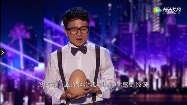 Jeki Yoo 在美国达人秀上的扑克牌表演