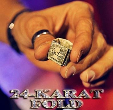 2015 把妹魔术钞票变戒指 24-Karat Fold by Gregory Wilson