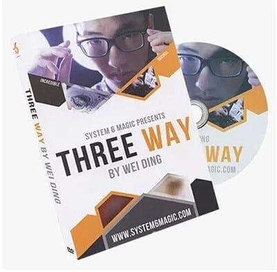 高级纸牌手法教学 Three Way by Wei Ding & system 6