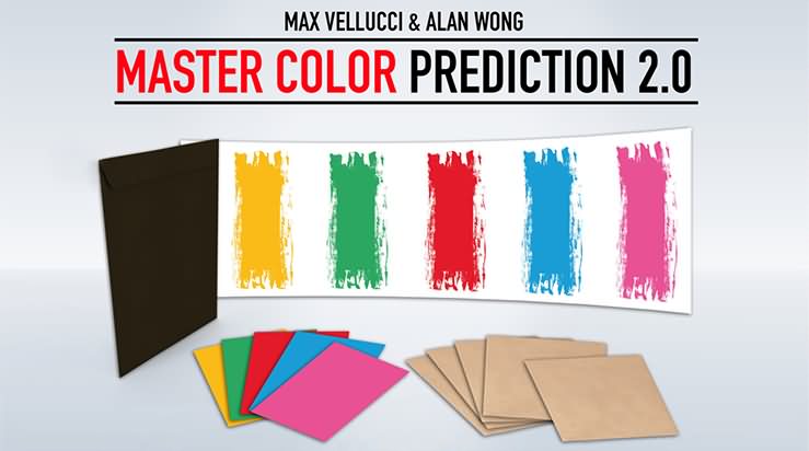 颜色预言 心灵魔术 Master Color Prediction 2.0 by Max Vellucci