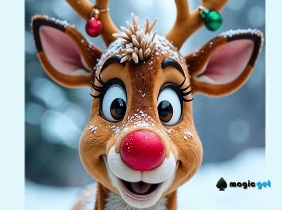 2025互动魔术教学Rudolphs Nose by Mark Traversoni