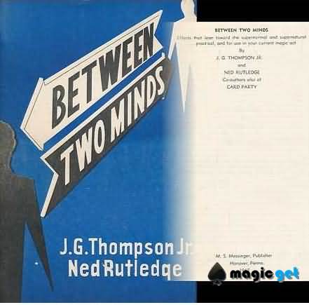 2025灵魔术经典Between Two Minds by J. G. Thompson Jr
