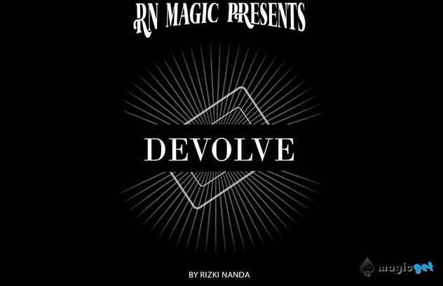 2025 纸牌孔洞视觉操控魔术Devolve by Rizki Nanda & RN Magic