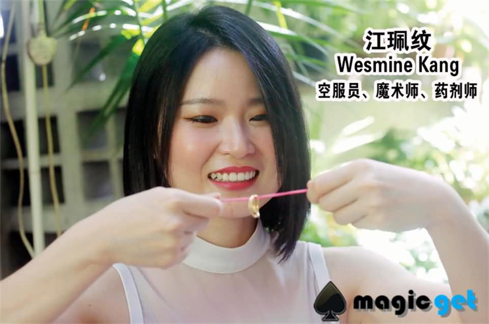 空姐江珮纹变身女魔术师