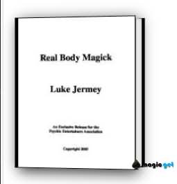 2025心灵魔术教学Real Body Magick by Luke Jermay by Luke Jermay