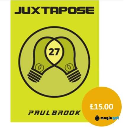 2025心灵魔术Juxtapose by Paul Brook