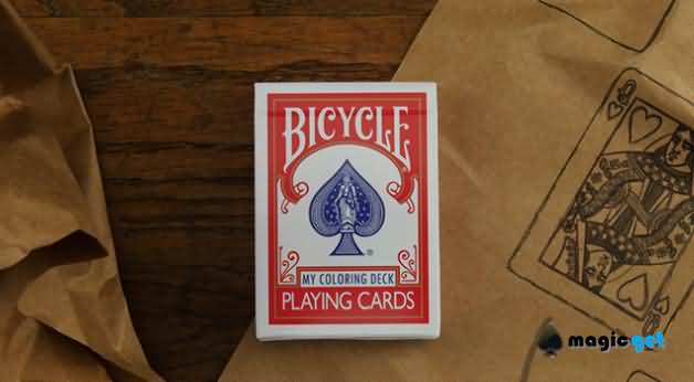 变色纸牌魔术教学My Coloring Deck by Jordan Victoria